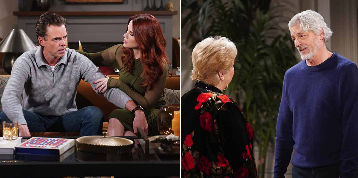 jason thompson, courtney hope, beth maitland, christopher cousins