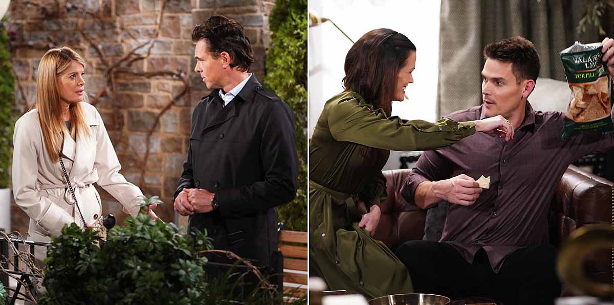 michelle stafford, jason thompson, melissa claire egan, mark grossman