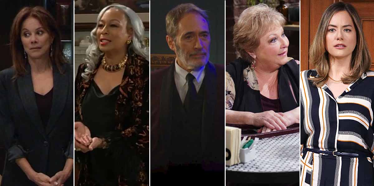 nancy lee grahn, tamara tunie, george delhoyo, beth maitland, annika noelle