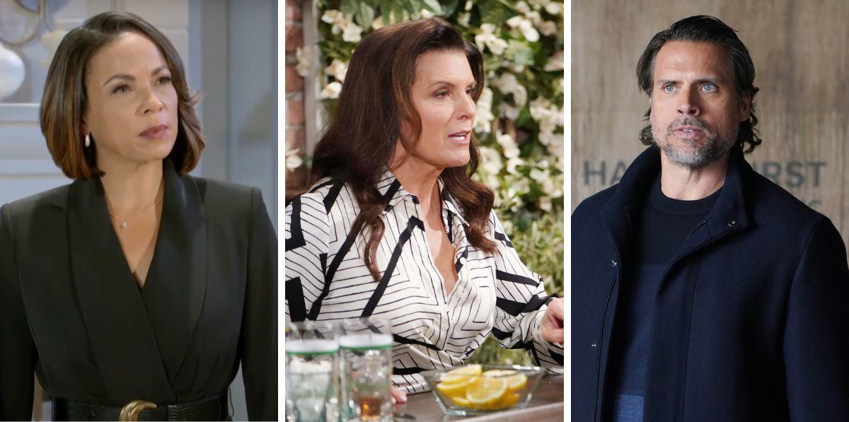 soaps daphnee duplaix, kimberlin brown, joshua morrow.