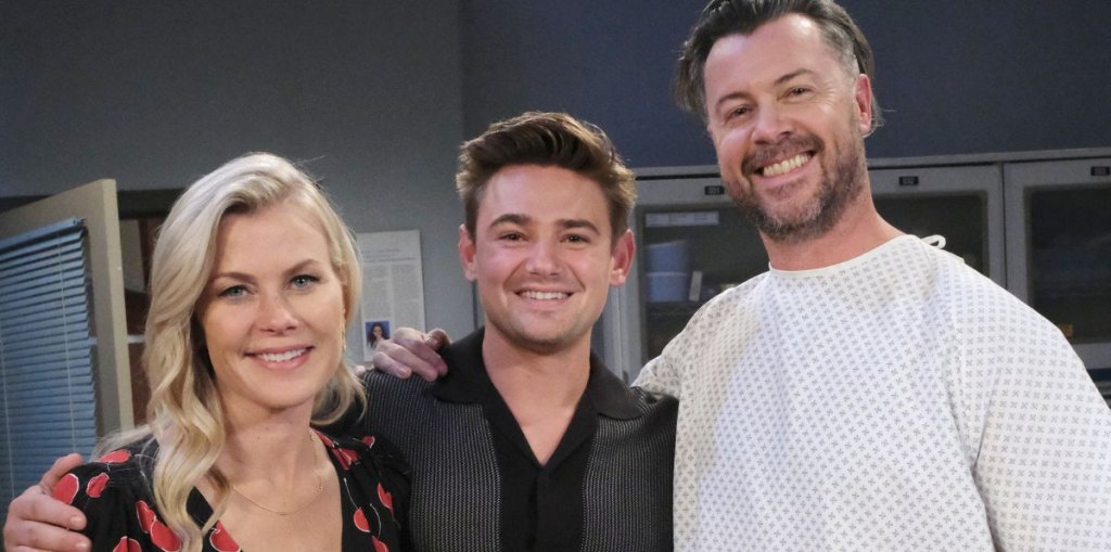 alison sweeney, carson boatman, dan feuerriegel on days of our lives.
