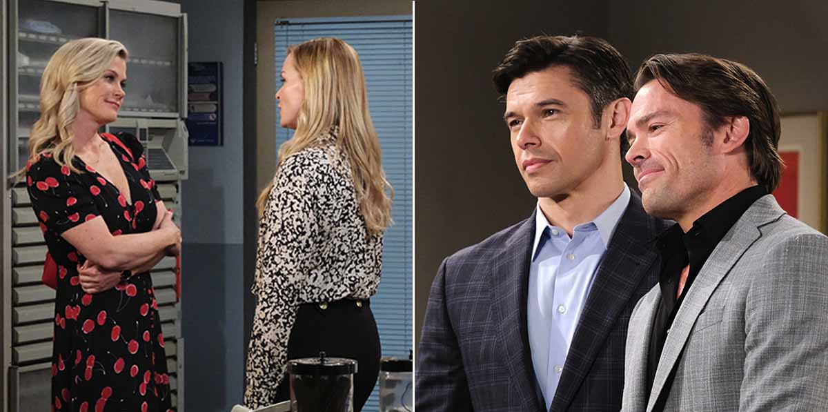 alison sweeney, martha madison, paul telfer,, john-paul lavoisier