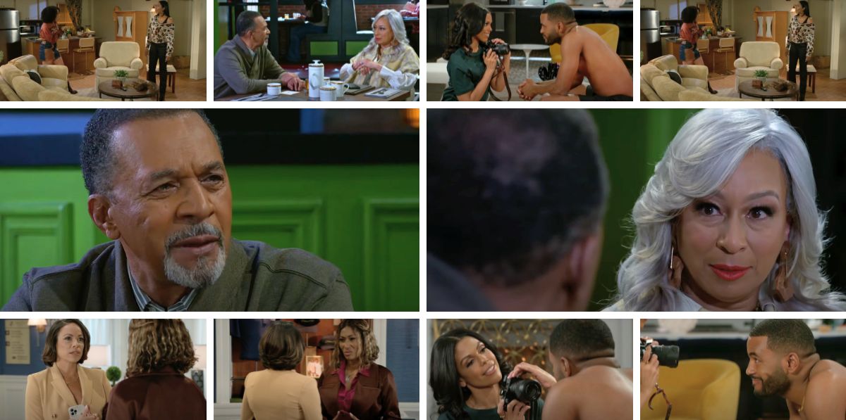 beyond the gates spoilers promo collage vernon, anita, nicole, dana, andre, dani, eva.