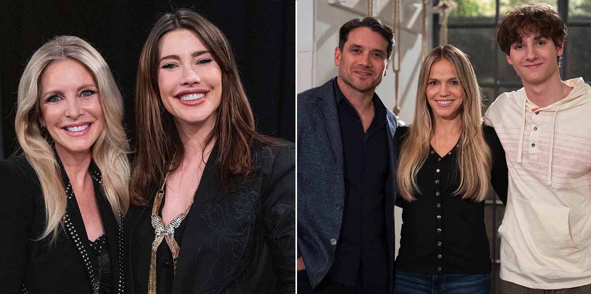lauralee bell, jacqueline macinnes wood, dominic zamprogna, alexa havins, finn carr