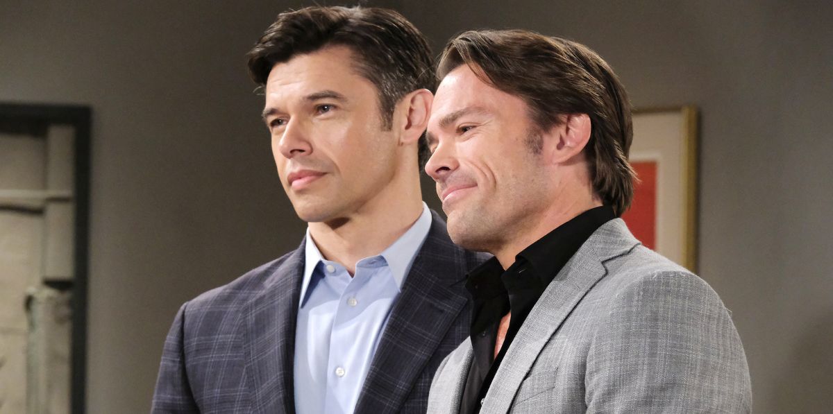 paul telfer as xander, john-paul lavoisier as philip on days of our lives.