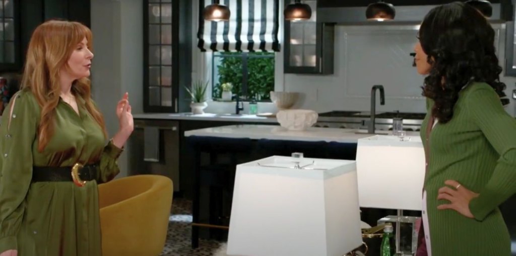 soaps cady mcclain and karla mosley as pammy and dani on beyond the gates.