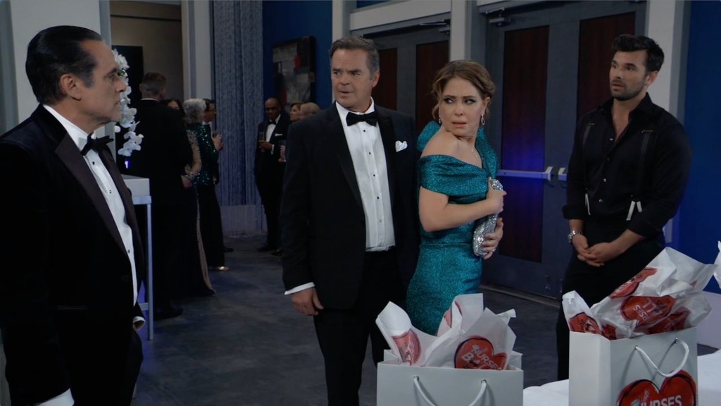 Sonny Ned Olivia and Chase at the Nurses Ball