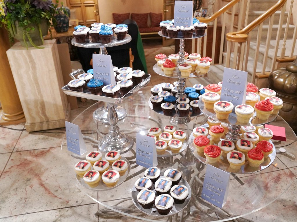 Don Diamont anniversary cupcakes
