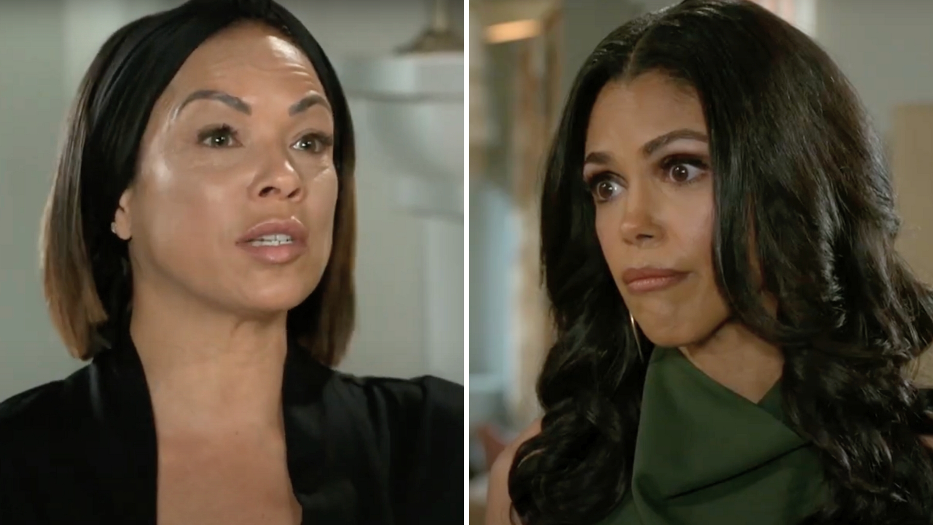 beyond the gates spoilers promo with an upset nicole turning to dani.