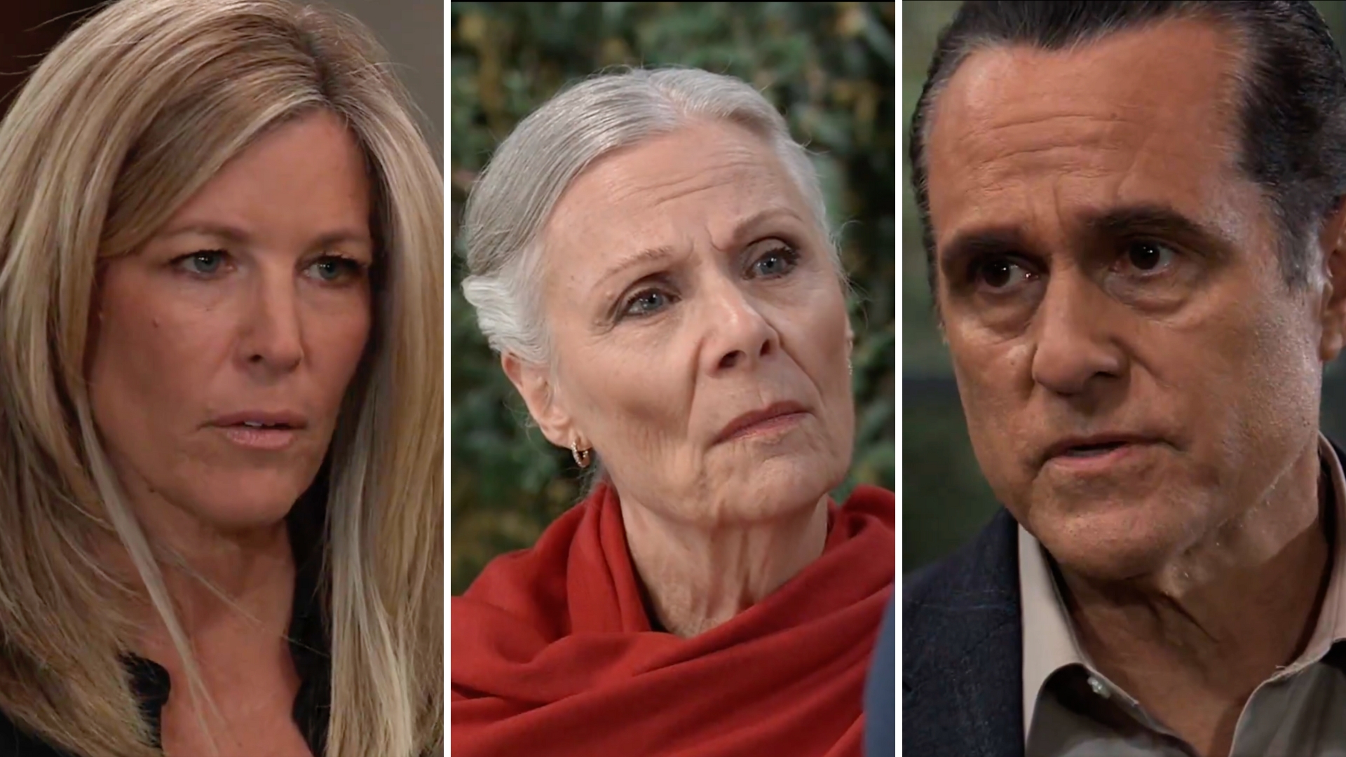 general hospital spoilers carly, tracy, and sonny.