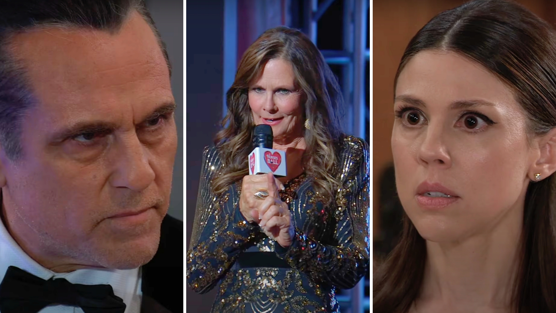 general hospital spoilers sonny angry, lucy hosting, kristina stunned.