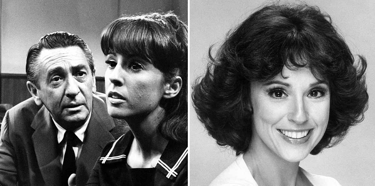 macdonald carey with denise alexander, denise alexander alone.