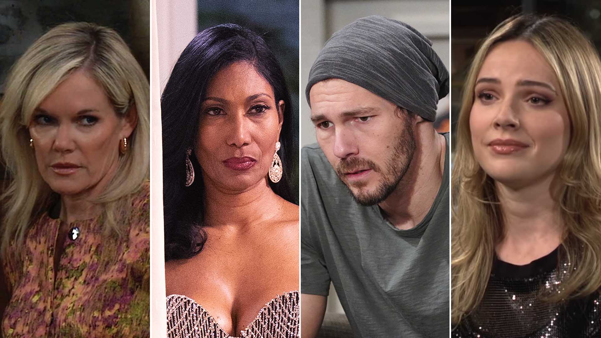 maura west, trisha mann-grant, scott clifton, cait fairbanks