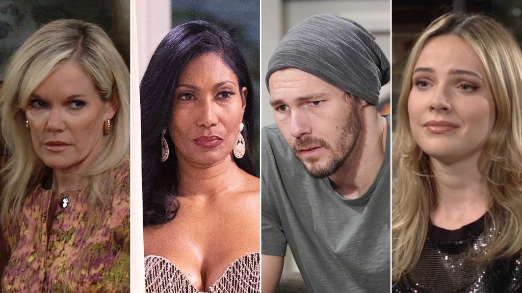 maura west, trisha mann-grant, scott clifton, cait fairbanks
