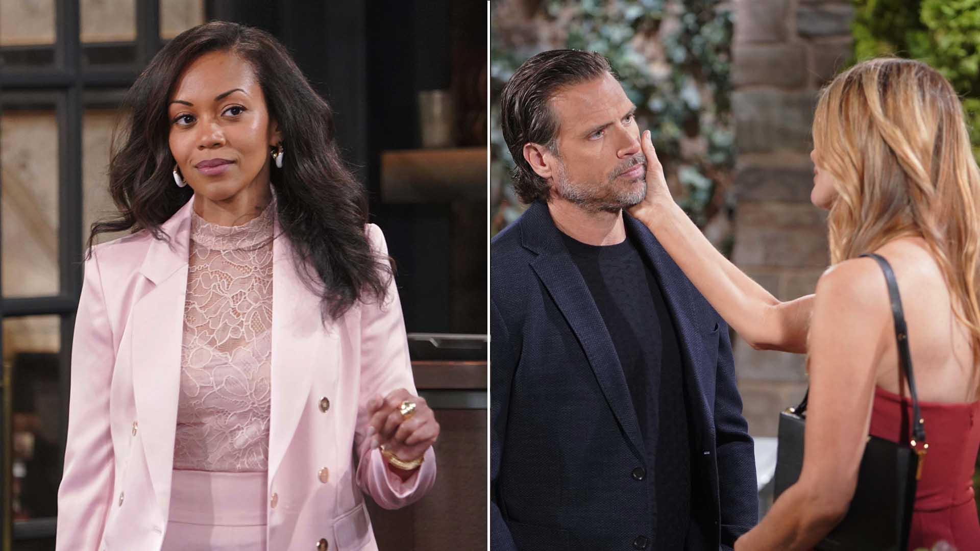 mishael morgan, michelle stafford, joshua morrow