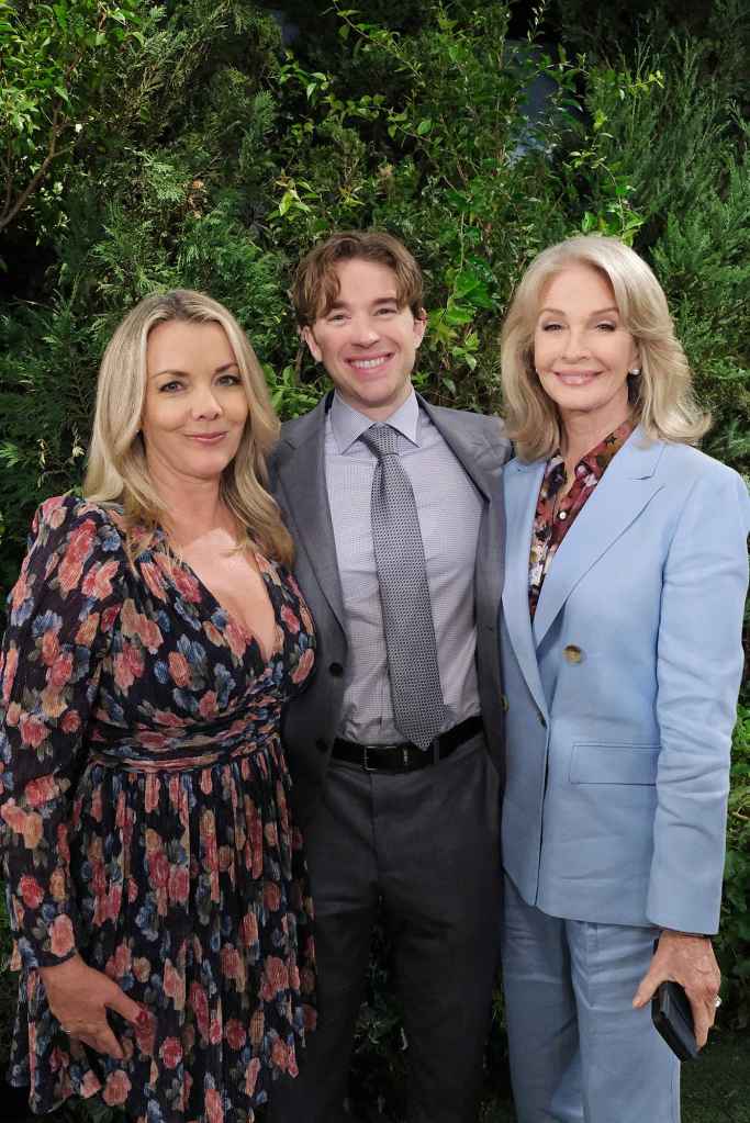 deidre hall, chandler massey, christie clark