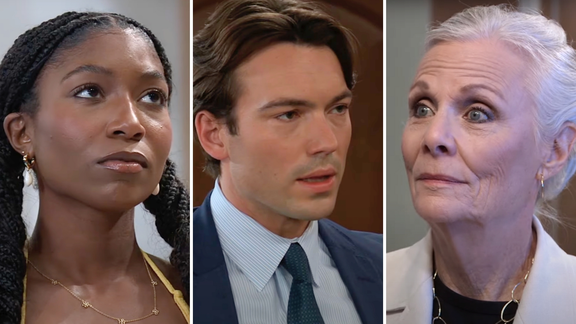 general hospital spoilers trina, michael and tracy.