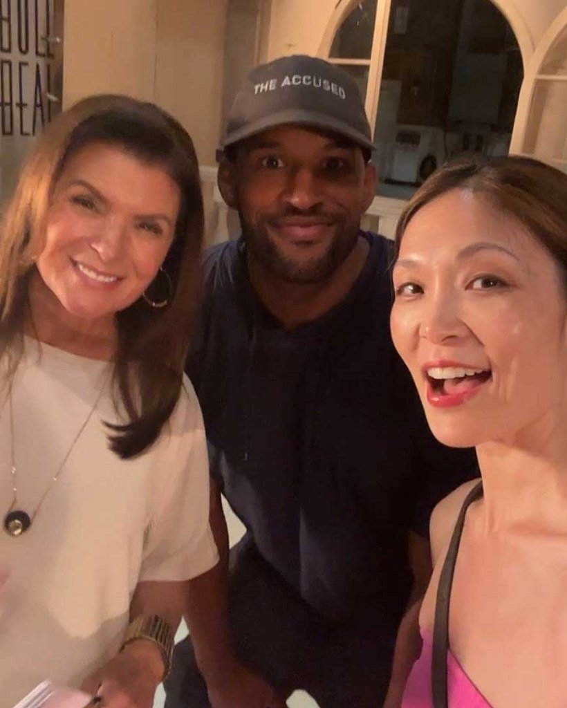 kimberlin brown, romy park, lawrence saint-victor