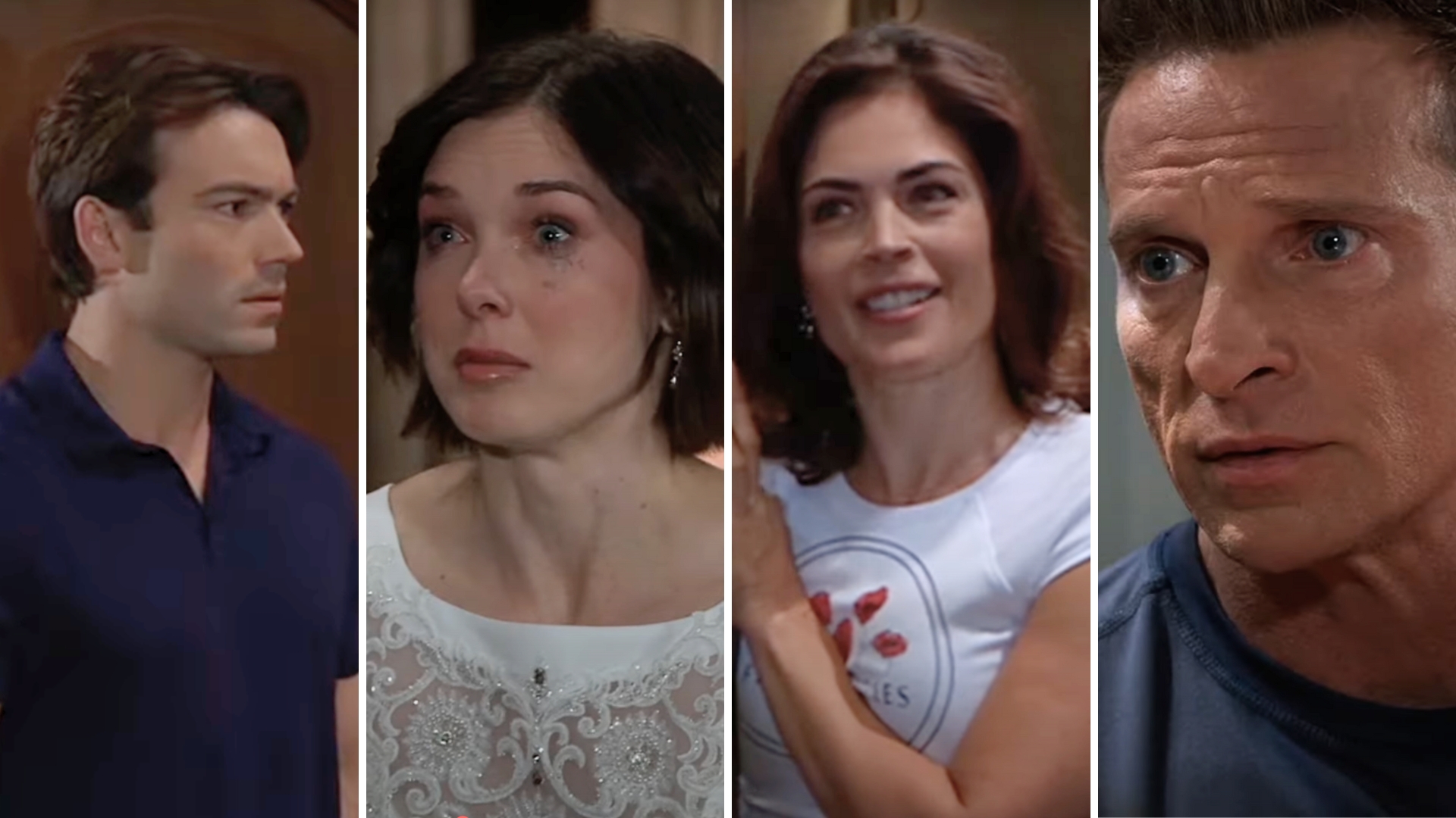 general hospital spoilers shots of michael, willow, britt, jason.