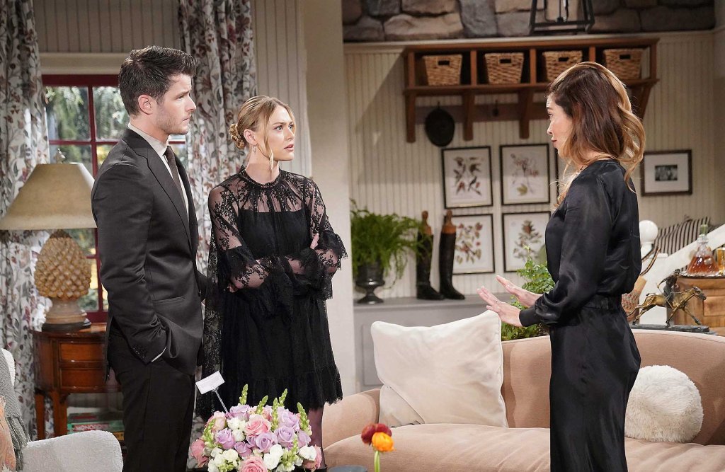 amelia heinle, hayley erin, michael mealor, the young and the restless