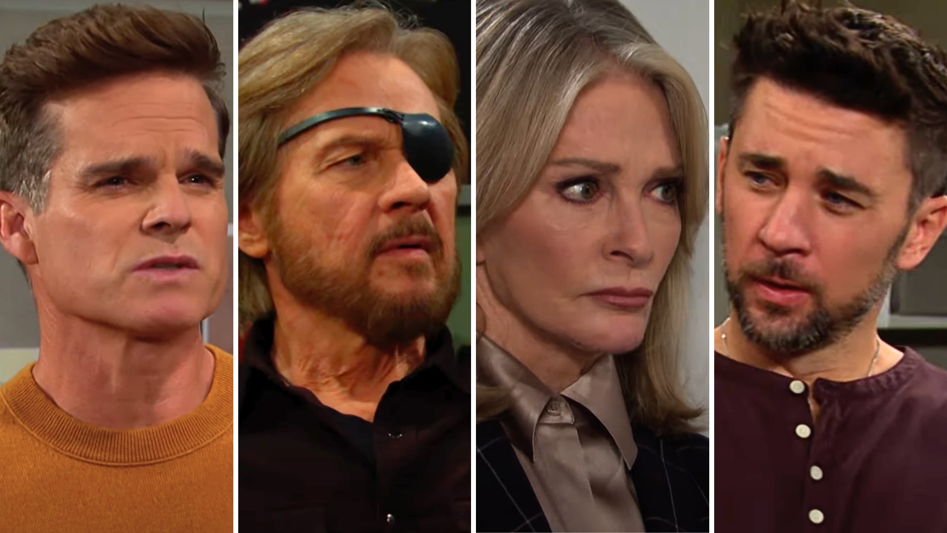 days of our lives spoilers promo shots of leo, steve, marlena and chad.