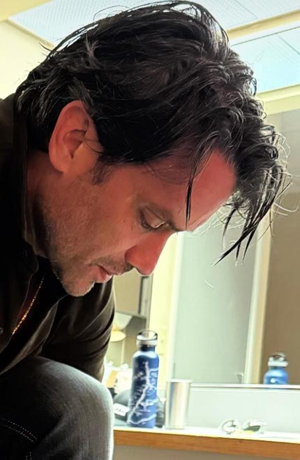 dominic zamprogna behind the scenes soap stars share snaps from the week ending in august 21