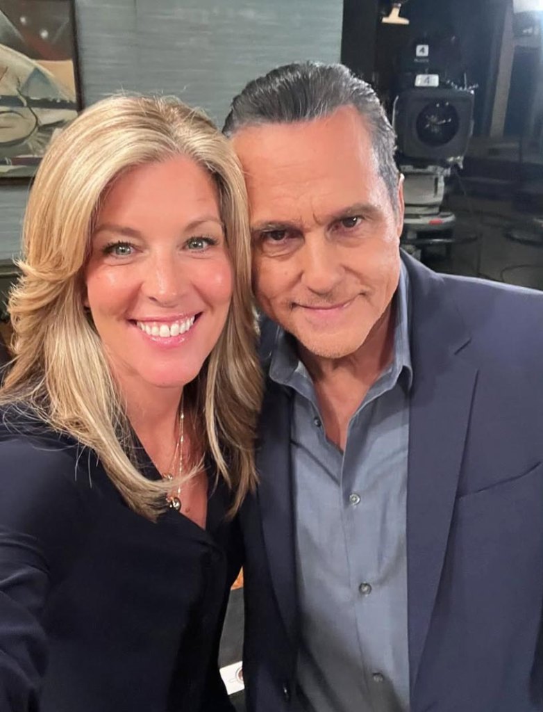 laura wright maurice benard general hospital behind the scenes soap stars share snaps from the week ending in august 21