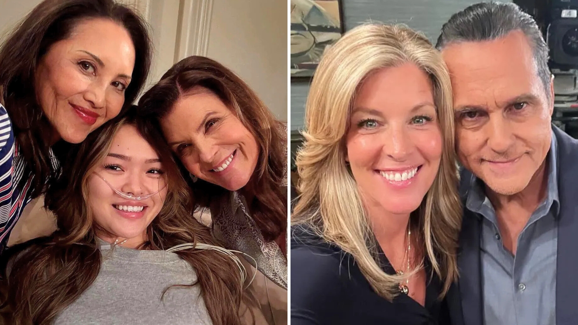 soaps naomi matsuda, kimberlin brown, lisa yamada, laura wright, maurice benard.