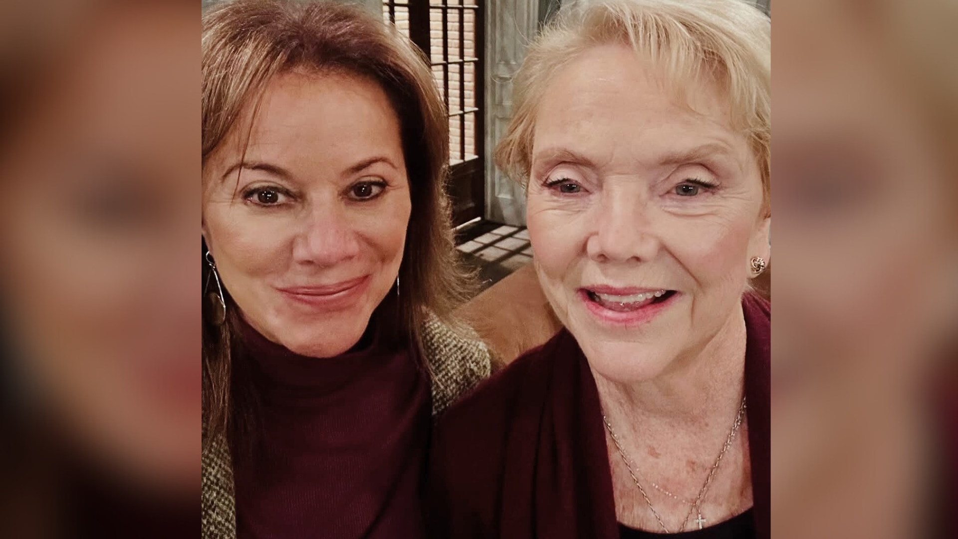 nancy lee grahn and erika slezak at general hospital.