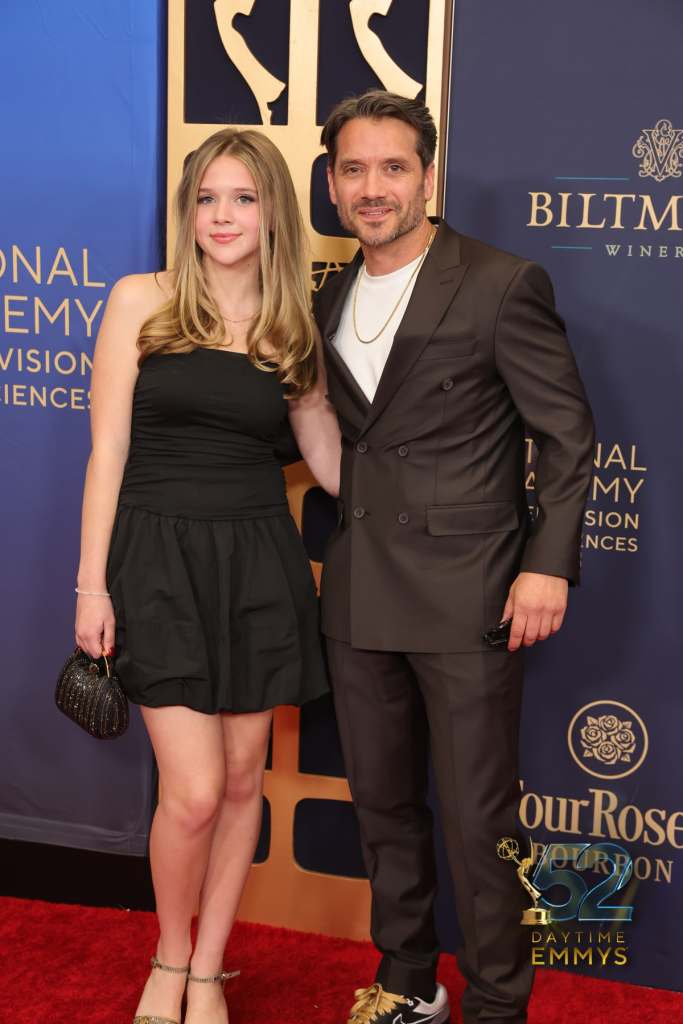 Dominic Zamprogna, daughter Anbilliene Zamprogna