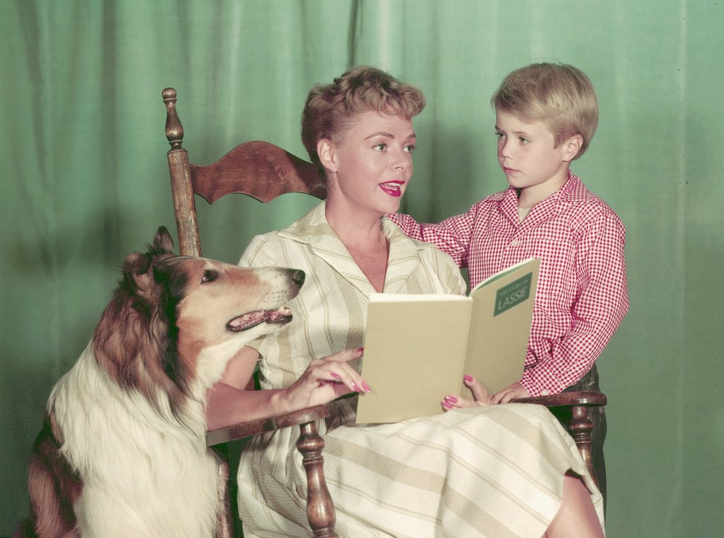 June Lockhart, Lassie promotional photo