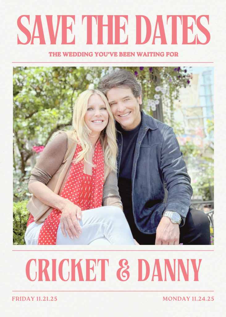 YR Lauralee Bell Michael Damian save the date