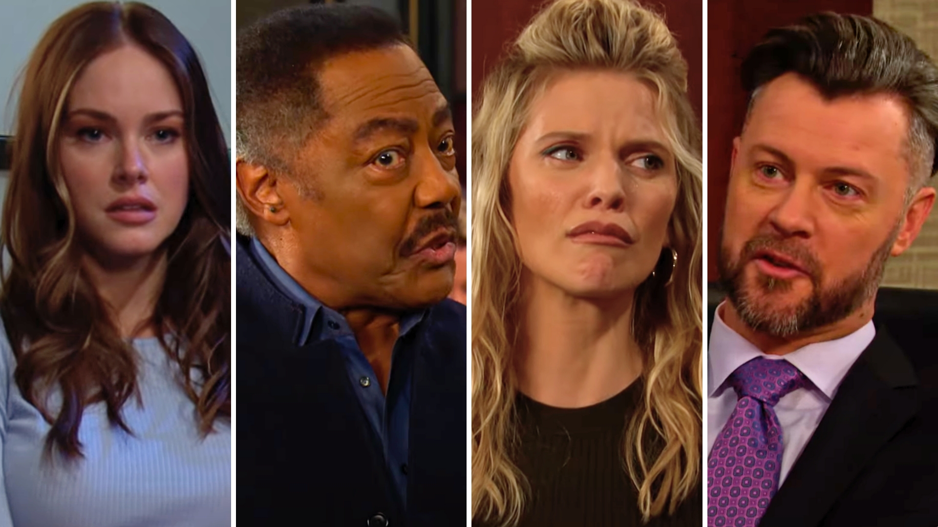 stephanie, abe, cat and ej on days of our lives.