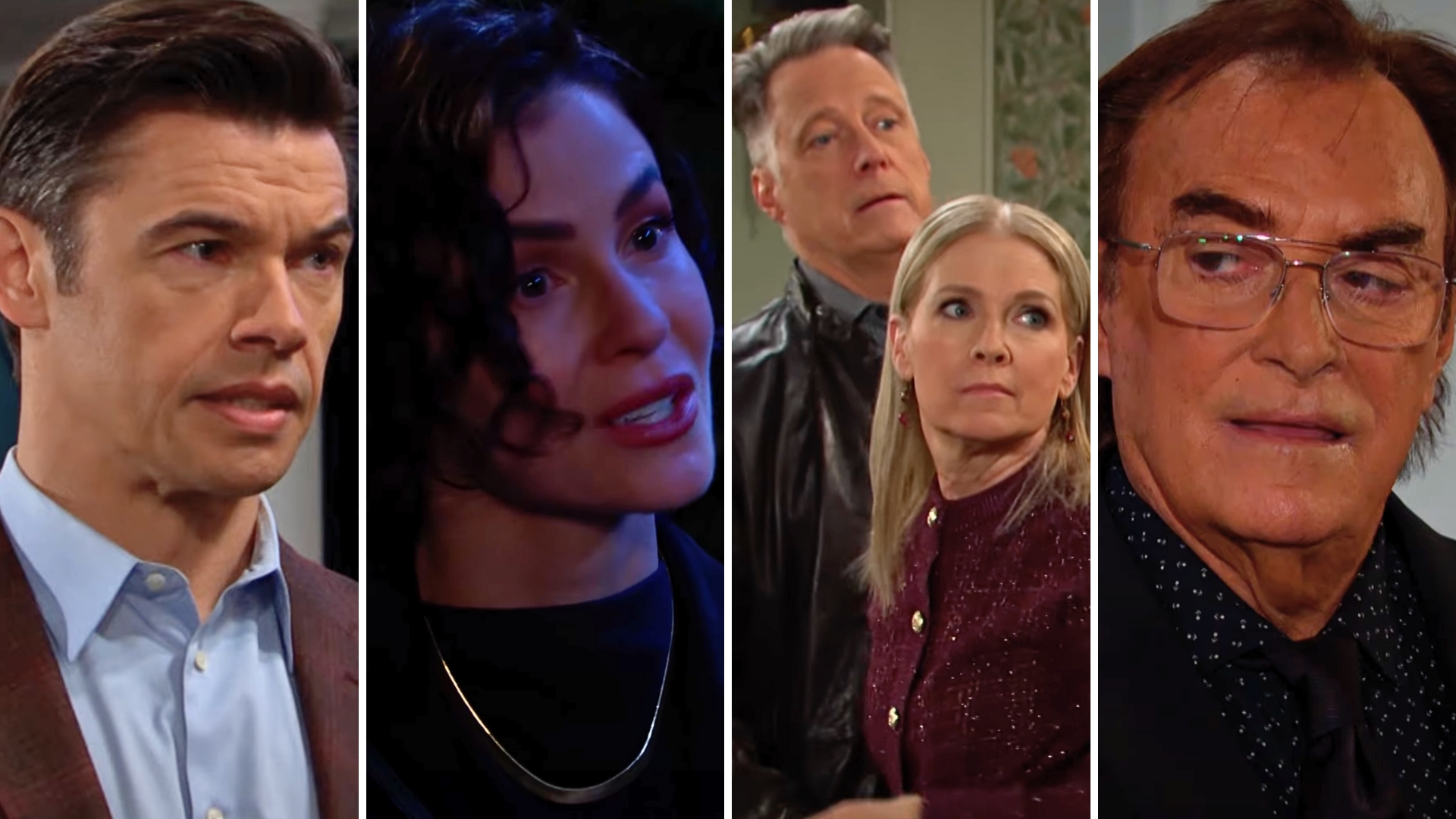 xander, sarah, jack with jennifer and tony on days of our lives.