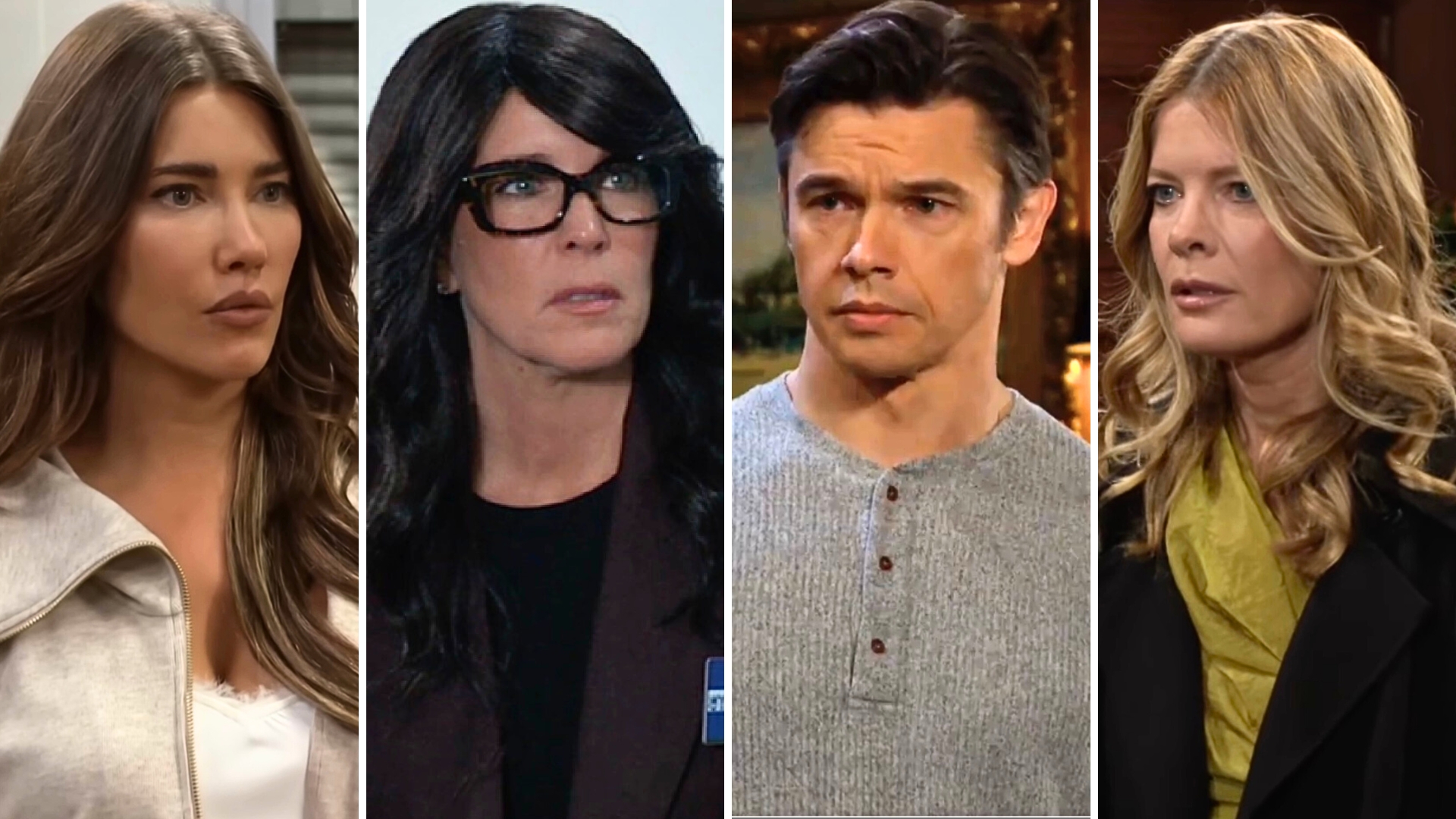 soaps steffy, carly, xander and phyllis.