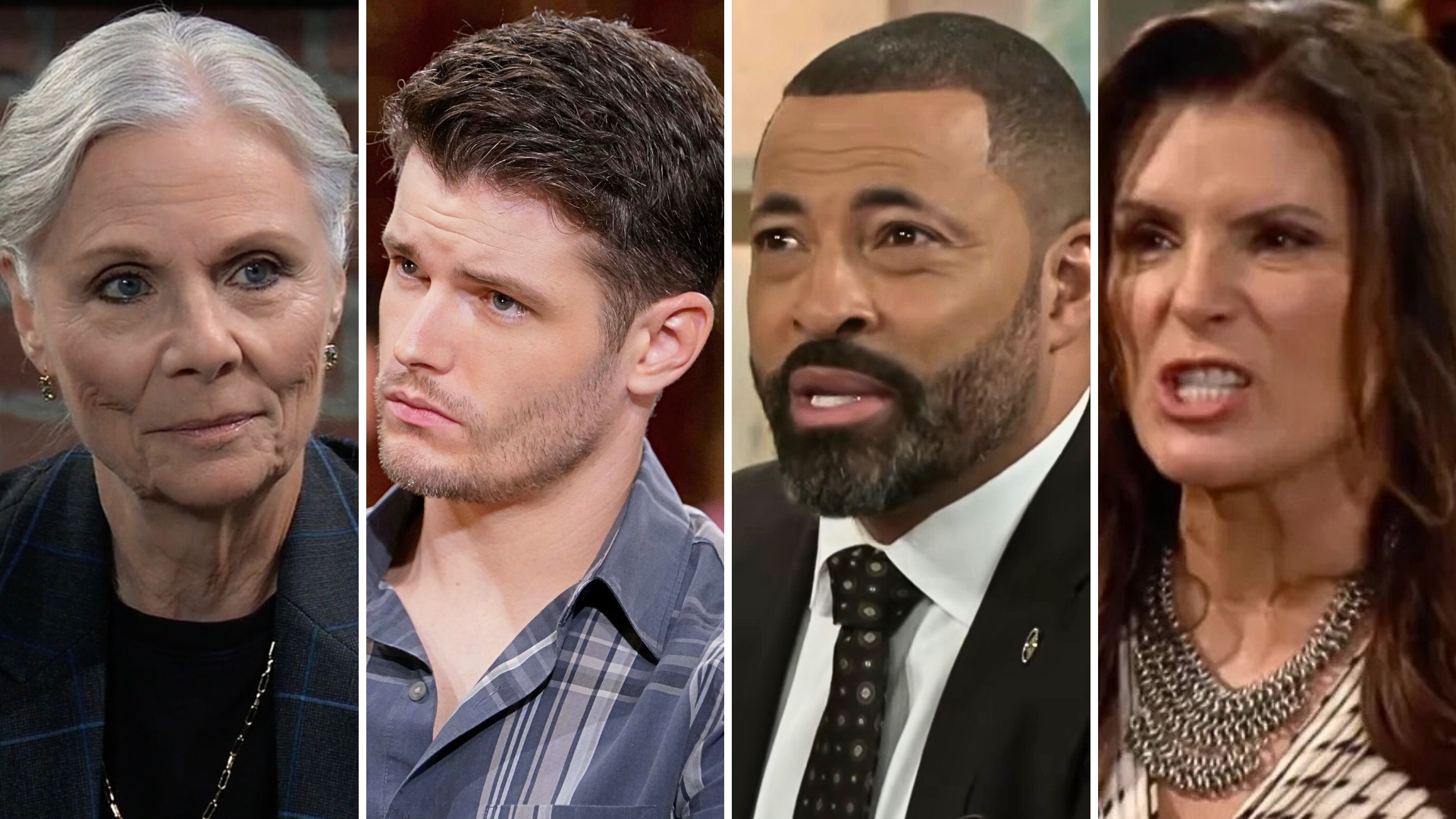 soaps tracy on gh, kyle on y&r, bill on btg, and sheila on b&b.