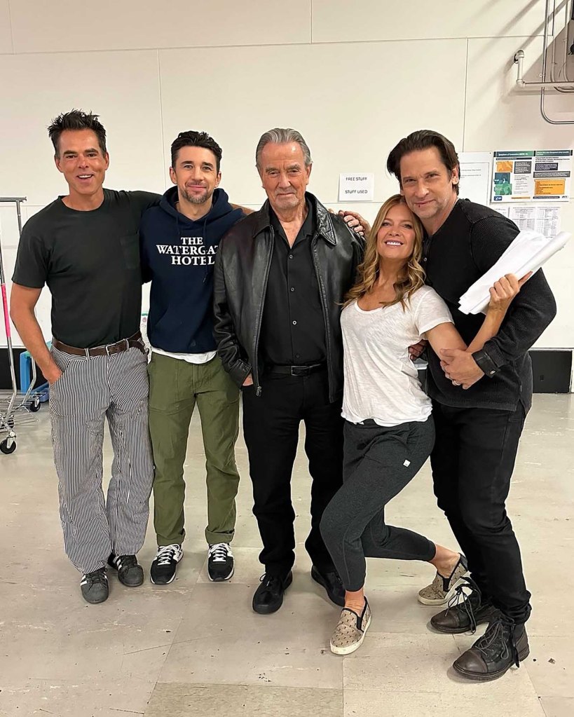 jason thompson, billy flynn, eric braeden, michelle stafford, roger howarth