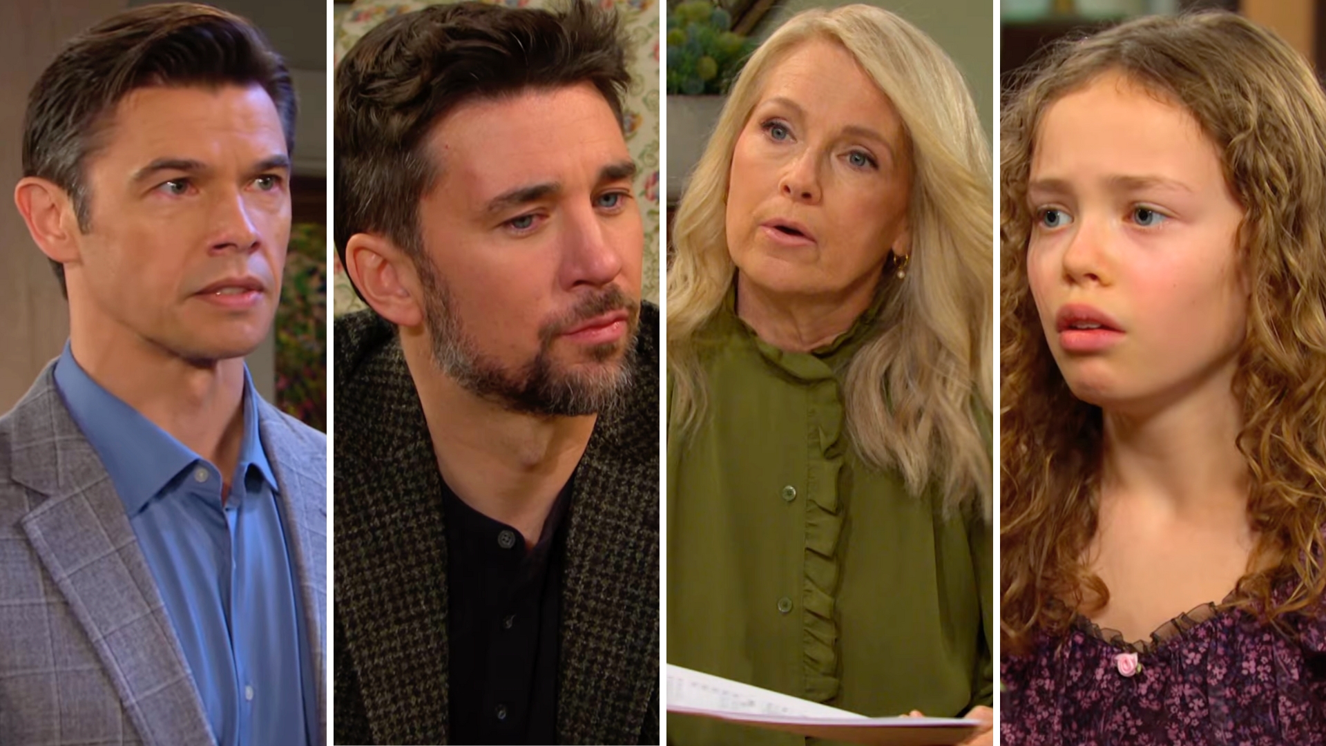 xander, chad, jennifer and rachel on days of our lives.