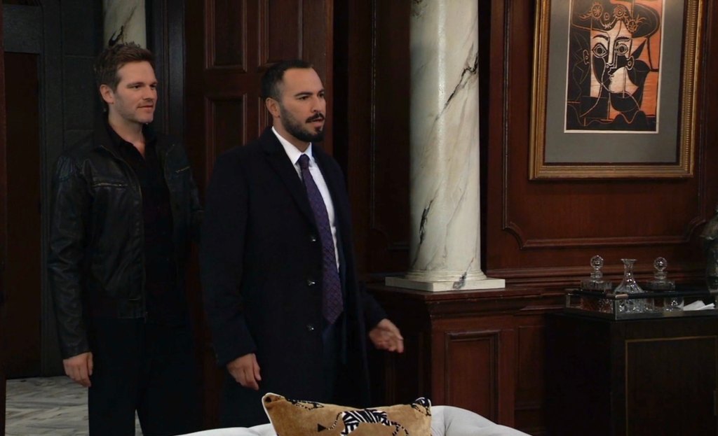 Lucas and Marco returning to Wyndemere on General Hospital on November 20, 2025