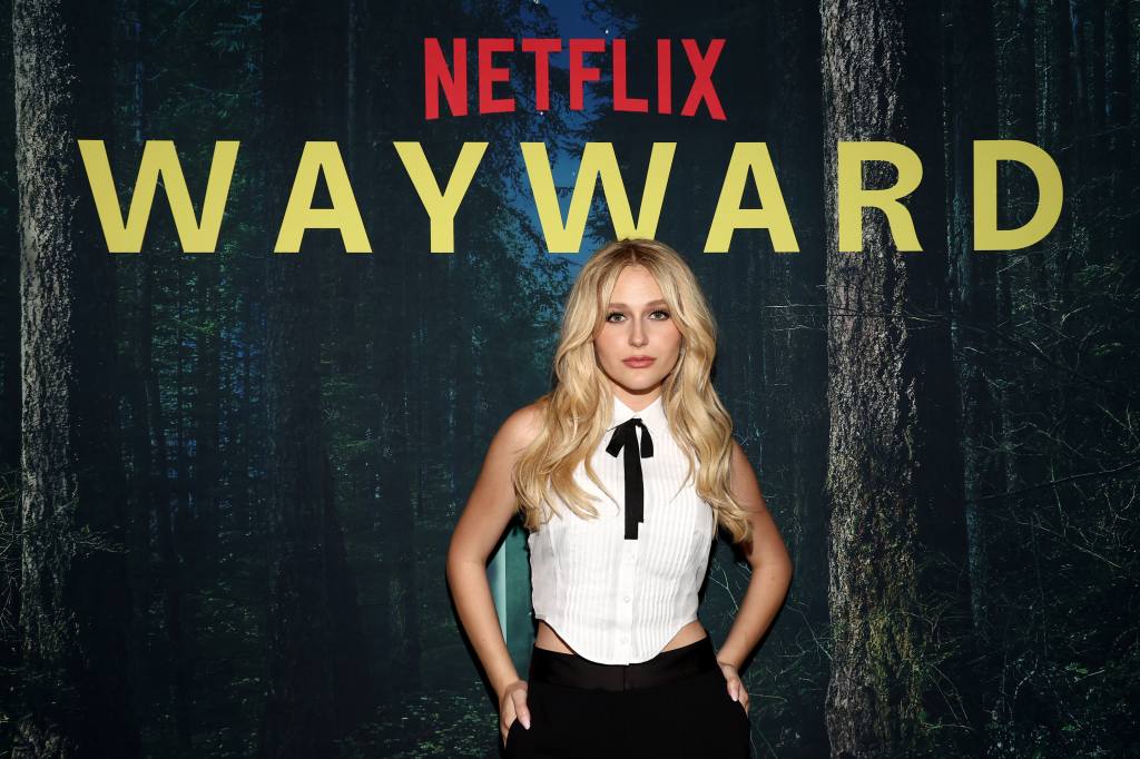 Alyvia Alyn Lind on the red carpet of world premiere of Wayward in September 2025