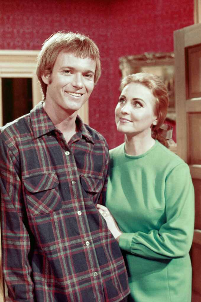 Anthony Geary as David Lockhart and Anne Jeffreys as Sylvia Bancroft on Bright Promise in 1971