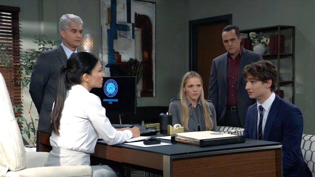 GH Rick Hearst Nazneen Contractor Alexa Havins Maurice Benard Finn Carr