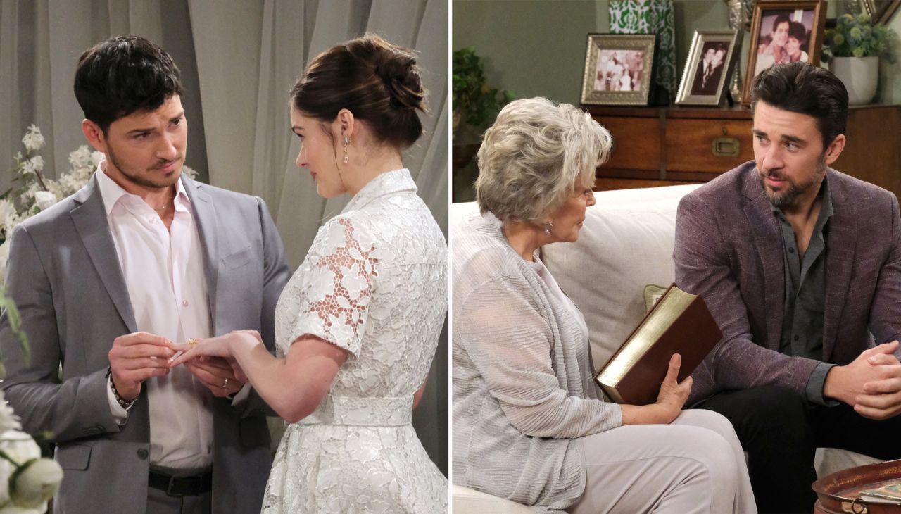 DAYS Spoilers Photos for Feb. 12: Alex and Stephanie Wed, Chad's Good-Byes - Soap Opera Digest