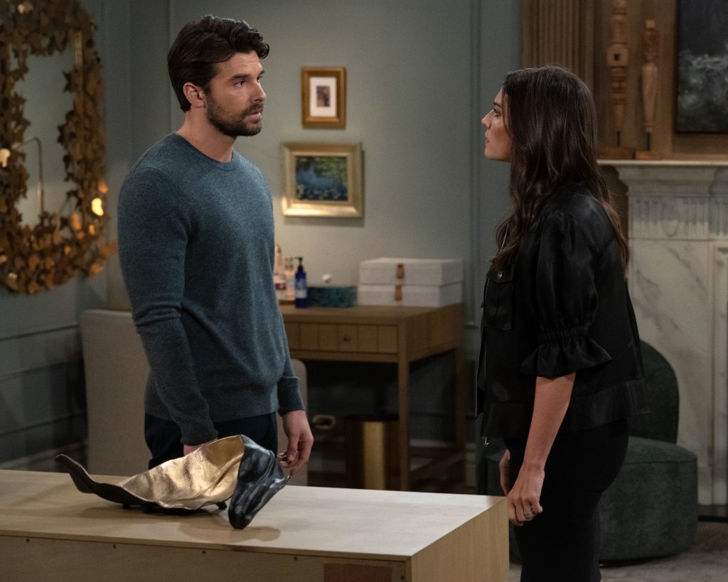 Josh Swickard and Amanda Setton as Chase and Brook Lynn on General Hospital