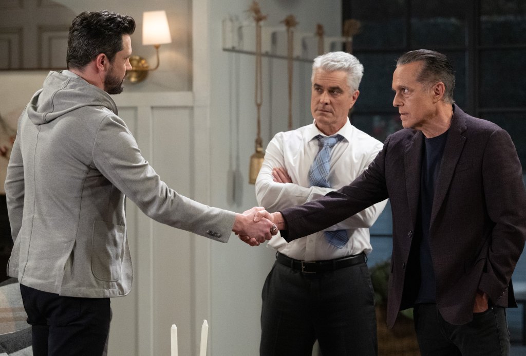 Nathan Dean, Rick Hearst, Maurice Benard as Ethan, Ric and Sonny on General Hospital