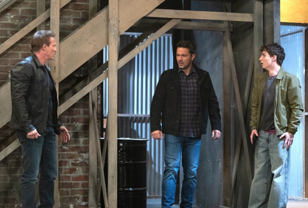 STEVE BURTON, RYAN PAEVEY, FINN CARR on General Hospital as Jason, Nathan and Rocco