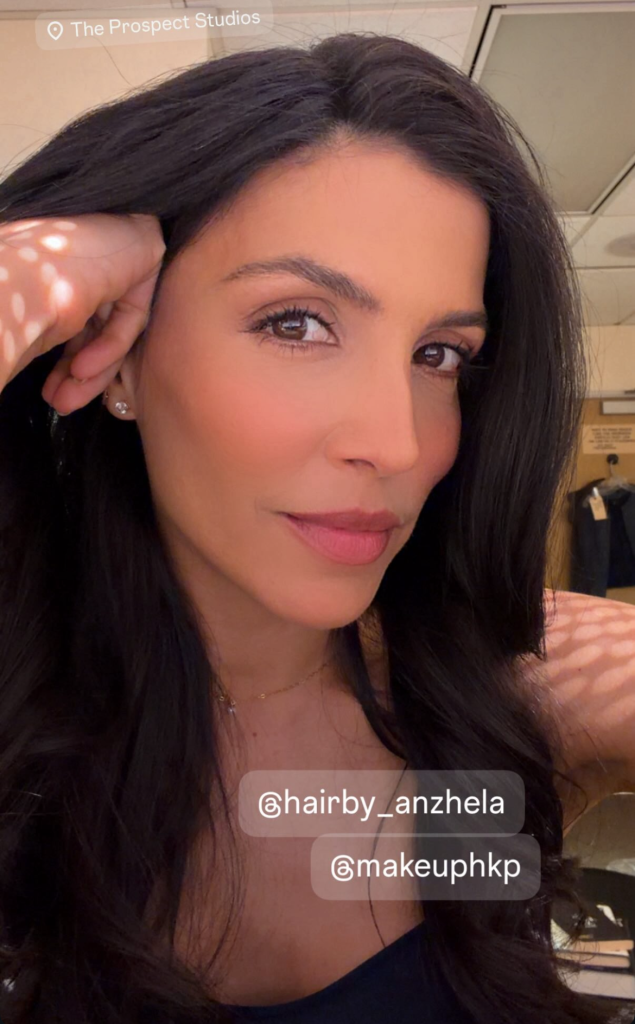 Nazneen Contractor behind the scenes at GH
