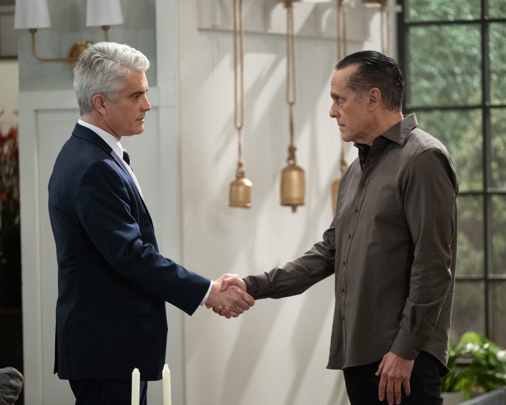 Rick Hearst and Maurice Benard as Ric and Sonny on General Hospital