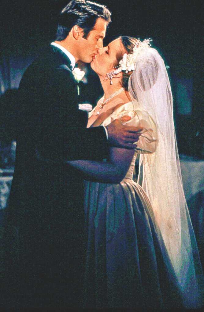 Jon Hensley and Martha Byrne as Holden and Lily on ATWT