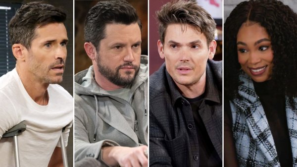 composite of DAYS's Shawn, GH's Ethan, Y&Rs Adam, BTG's Chelsea